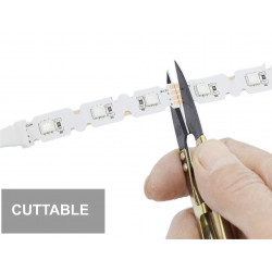 S-shaped “BENDABLE LED” 7mm LED strip.  50 metre roll