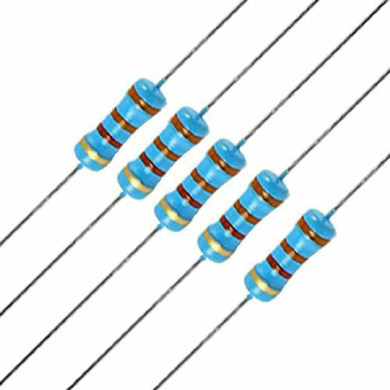 82 ohm Ω - 1/2W Watt Metal Film Resistors 0.5 ±1% for Electronics (30pcs) 82 ohm Ω - 1/2W Watt Metal Film Resistors 0.5 ±1% for Electronics (30pcs)