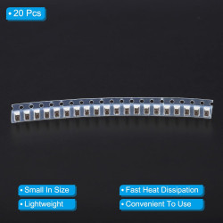 1206 Ceramic Chip Capacitor Assorted Kit, (20 Pack) 10UF 25V 10% 