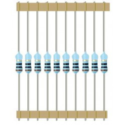  82 ohm Ω - 1/2W Watt Metal Film Resistors 0.5 ±1% for Electronics (30pcs)